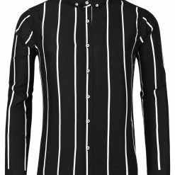 Allegra K Men's Business Vertical Striped Long Sleeves Button Down Dress Shirts 58 Allegra K Men's Business Vertical Striped Long Sleeves Button Down Dress Shirts