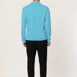 Allegra K Men's Casual Long Sleeves Polo Shirts Regular Fit Solid Golf Shirt 44 Allegra K Men's Casual Long Sleeves Polo Shirts Regular Fit Solid Golf Shirt