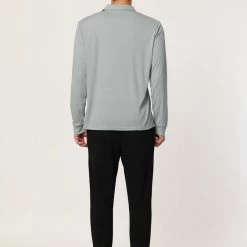 Allegra K Men's Casual Long Sleeves Polo Shirts Regular Fit Solid Golf Shirt 56 Allegra K Men's Casual Long Sleeves Polo Shirts Regular Fit Solid Golf Shirt