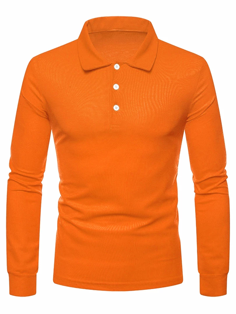 Allegra K Men's Casual Long Sleeves Polo Shirts Regular Fit Solid Golf Shirt 28 Allegra K Men's Casual Long Sleeves Polo Shirts Regular Fit Solid Golf Shirt