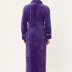 Allegra K Men's Flannel Bathrobe Solid Color Sleepwear Long Sleeves Kimono Plush Shawl Robe 47 Allegra K Men's Flannel Bathrobe Solid Color Sleepwear Long Sleeves Kimono Plush Shawl Robe