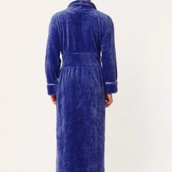 Allegra K Men's Flannel Bathrobe Solid Color Sleepwear Long Sleeves Kimono Plush Shawl Robe 37 Allegra K Men's Flannel Bathrobe Solid Color Sleepwear Long Sleeves Kimono Plush Shawl Robe