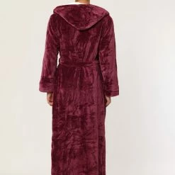 Allegra K Men's Hooded Robe Plush Full Length Contrast Long Bathrobe With Pockets 22 Allegra K Men's Hooded Robe Plush Full Length Contrast Long Bathrobe With Pockets