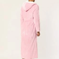 Allegra K Men's Hooded Robe Plush Full Length Contrast Long Bathrobe With Pockets 32 Allegra K Men's Hooded Robe Plush Full Length Contrast Long Bathrobe With Pockets