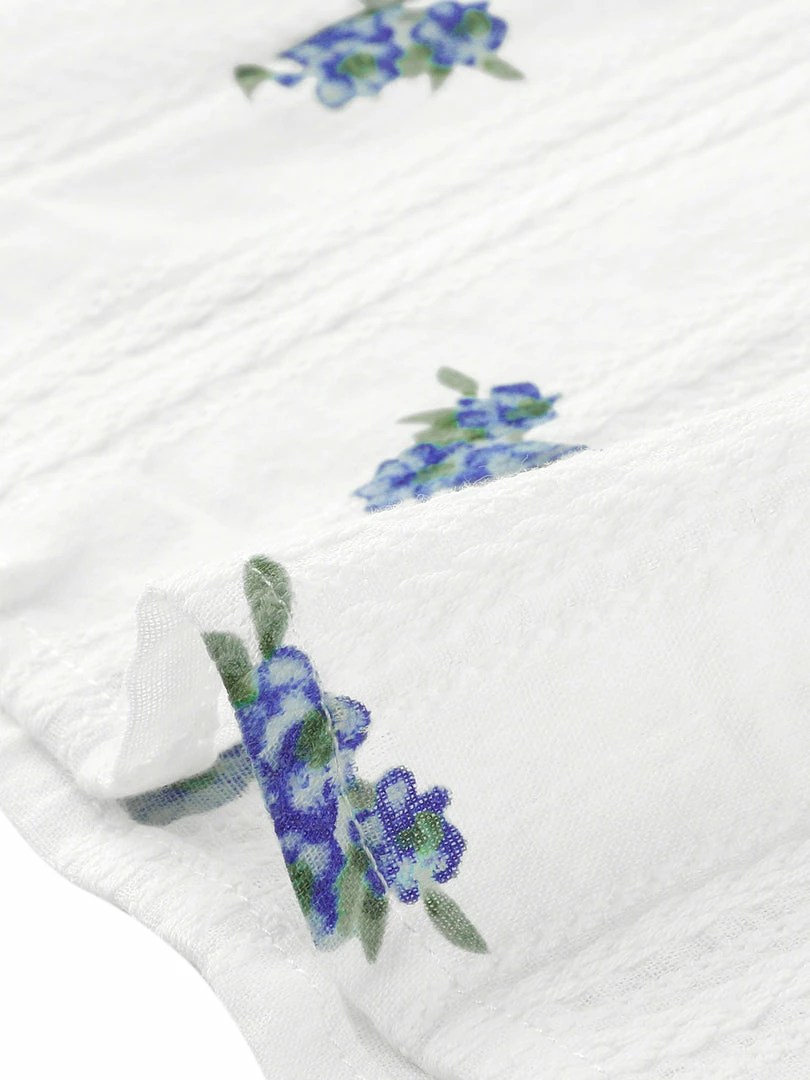 Allegra K Women's Peter Pan Collar Semi Sheer Tops Button Front Floral Shirt 9 Allegra K Women's Peter Pan Collar Semi Sheer Tops Button Front Floral Shirt