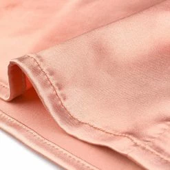 Allegra K Women's Long Sleeve Tie Bow Neck Satin Chiffon Tops