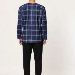 Allegra K Men's Hipster Hip Hop Print T-Shirts Crew Neck Long Sleeves Longline Tee Tops