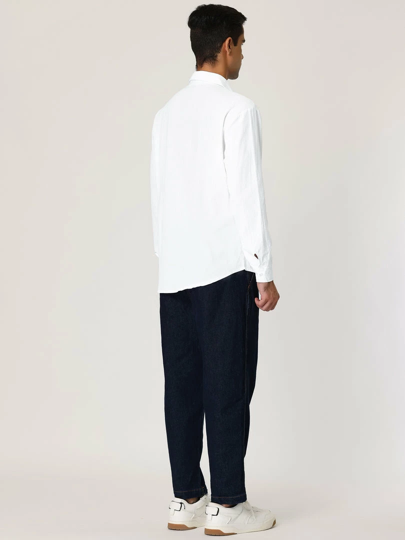 Allegra K Men's Linen Shirt Solid Long Sleeves Casual Button Down Beach Cargo Shirts 7 Allegra K Men's Linen Shirt Solid Long Sleeves Casual Button Down Beach Cargo Shirts