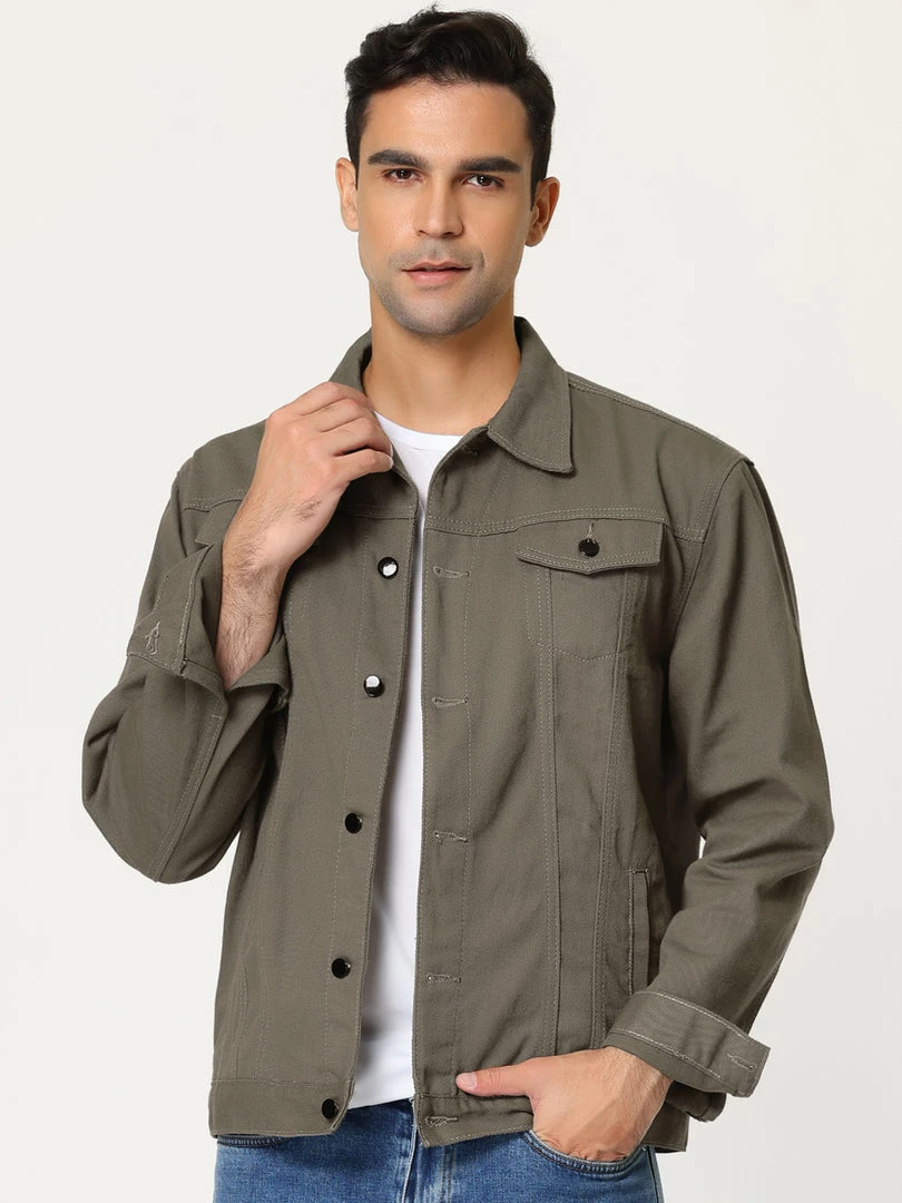 Allegra K Men's Casual Denim Jacket Slim Fit Western Trucker Jean Coat 15 Allegra K Men's Casual Denim Jacket Slim Fit Western Trucker Jean Coat