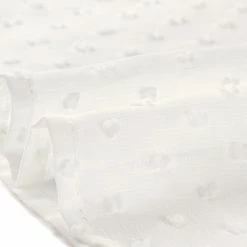 Allegra K Women's Swiss Dots Blouse Lace Lapel Collar Ruffled Sleeves Top