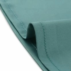 Allegra K Women's Lapel V-neck Long Sleeve Button Cuffs Satin Blouse Shirt