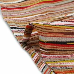 Allegra K Women’s Halter Neck Casual Belted Stripe Sleeveless Dress