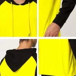 Allegra K Men's Hoodies Raglan Sleeves Lightweight Long Sleeves Workout Pullover Shirt 28 Allegra K Men's Hoodies Raglan Sleeves Lightweight Long Sleeves Workout Pullover Shirt