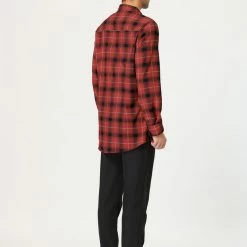 Allegra K Men's Casual Long Sleeve Regular Fit Button Down Checked Plaid Shirts 38 Allegra K Men's Casual Long Sleeve Regular Fit Button Down Checked Plaid Shirts