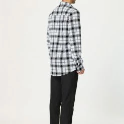 Allegra K Men's Casual Long Sleeve Regular Fit Button Down Checked Plaid Shirts 32 Allegra K Men's Casual Long Sleeve Regular Fit Button Down Checked Plaid Shirts