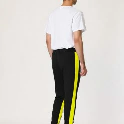 Allegra K Men's Hip Hop Slim Fit Zipper Ankle Color Block Track Pants Athletic Jogger Sweatpants 44 Allegra K Men's Hip Hop Slim Fit Zipper Ankle Color Block Track Pants Athletic Jogger Sweatpants