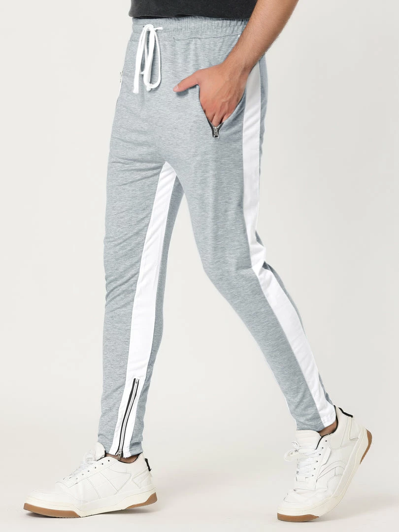 Allegra K Men's Hip Hop Slim Fit Zipper Ankle Color Block Track Pants Athletic Jogger Sweatpants 11 Allegra K Men's Hip Hop Slim Fit Zipper Ankle Color Block Track Pants Athletic Jogger Sweatpants