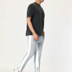 Allegra K Men's Hip Hop Slim Fit Zipper Ankle Color Block Track Pants Athletic Jogger Sweatpants 49 Allegra K Men's Hip Hop Slim Fit Zipper Ankle Color Block Track Pants Athletic Jogger Sweatpants