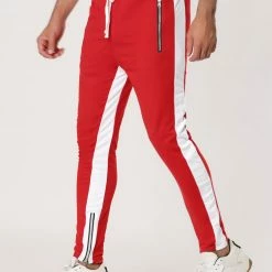 Allegra K Men's Hip Hop Slim Fit Zipper Ankle Color Block Track Pants Athletic Jogger Sweatpants 71 Allegra K Men's Hip Hop Slim Fit Zipper Ankle Color Block Track Pants Athletic Jogger Sweatpants