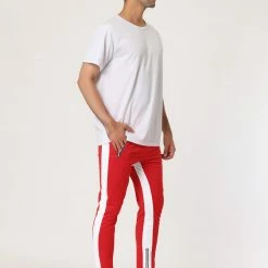 Allegra K Men's Hip Hop Slim Fit Zipper Ankle Color Block Track Pants Athletic Jogger Sweatpants 73 Allegra K Men's Hip Hop Slim Fit Zipper Ankle Color Block Track Pants Athletic Jogger Sweatpants