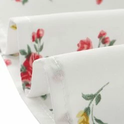 Allegra K Women's Adjustable Strap Ruffled Hem A-Line Swing Floral Dress