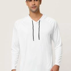 Allegra K Men's Hoodies Long Sleeves Shirt Solid Lightweight Workout Athletic Pullover 29 Allegra K Men's Hoodies Long Sleeves Shirt Solid Lightweight Workout Athletic Pullover