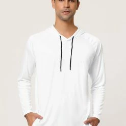 Allegra K Men's Hoodies Long Sleeves Shirt Solid Lightweight Workout Athletic Pullover 30 Allegra K Men's Hoodies Long Sleeves Shirt Solid Lightweight Workout Athletic Pullover