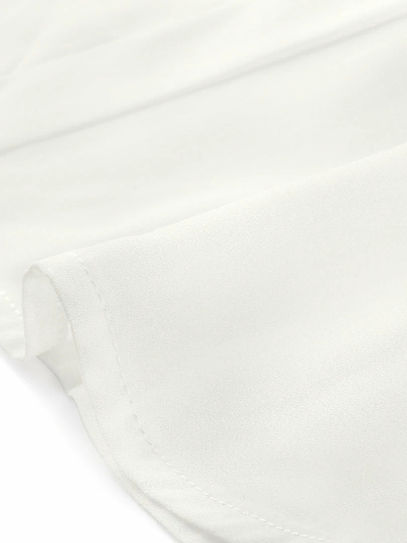 Allegra K Women's Lace Embroidered Mesh Sheer Panel Long Sleeve Chiffon Blouse Top 9 Allegra K Women's Lace Embroidered Mesh Sheer Panel Long Sleeve Chiffon Blouse Top