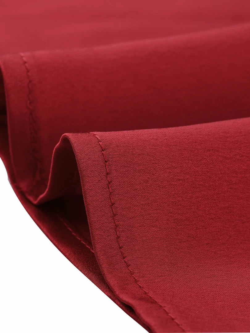 Allegra K Women's Sweetheart Neck Satin Long Sleeve To Work Elegant Blouse 9 Allegra K Women's Sweetheart Neck Satin Long Sleeve To Work Elegant Blouse