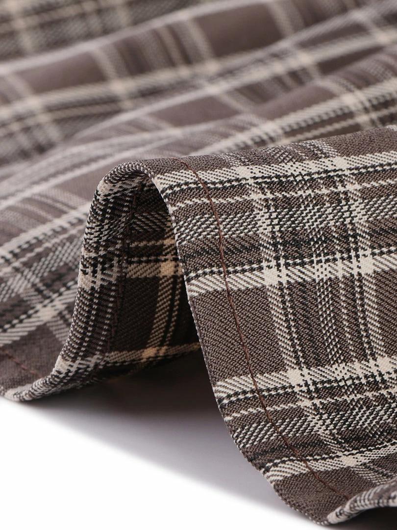 Allegra K Women's Wrap Skirts Plaid Button Closure Mermaid Ruffle Fishtail Skirt 15 Allegra K Women's Wrap Skirts Plaid Button Closure Mermaid Ruffle Fishtail Skirt