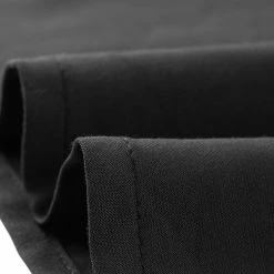 Allegra K Women's Casual Solid Tie Waist Ruffle Doll Collar Button Front Dress