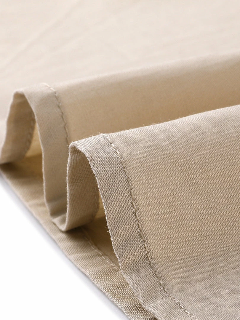 Allegra K Women's Point Neck Button Up Long Sleeve Belted Shirt Dress 9 Allegra K Women's Point Neck Button Up Long Sleeve Belted Shirt Dress