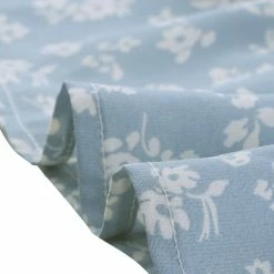 Allegra K Women's Ditsy Floral Lace Up Elegant Chiffon Tie Front A-Line Mini Dress 15 Allegra K Women's Ditsy Floral Lace Up Elegant Chiffon Tie Front A-Line Mini Dress