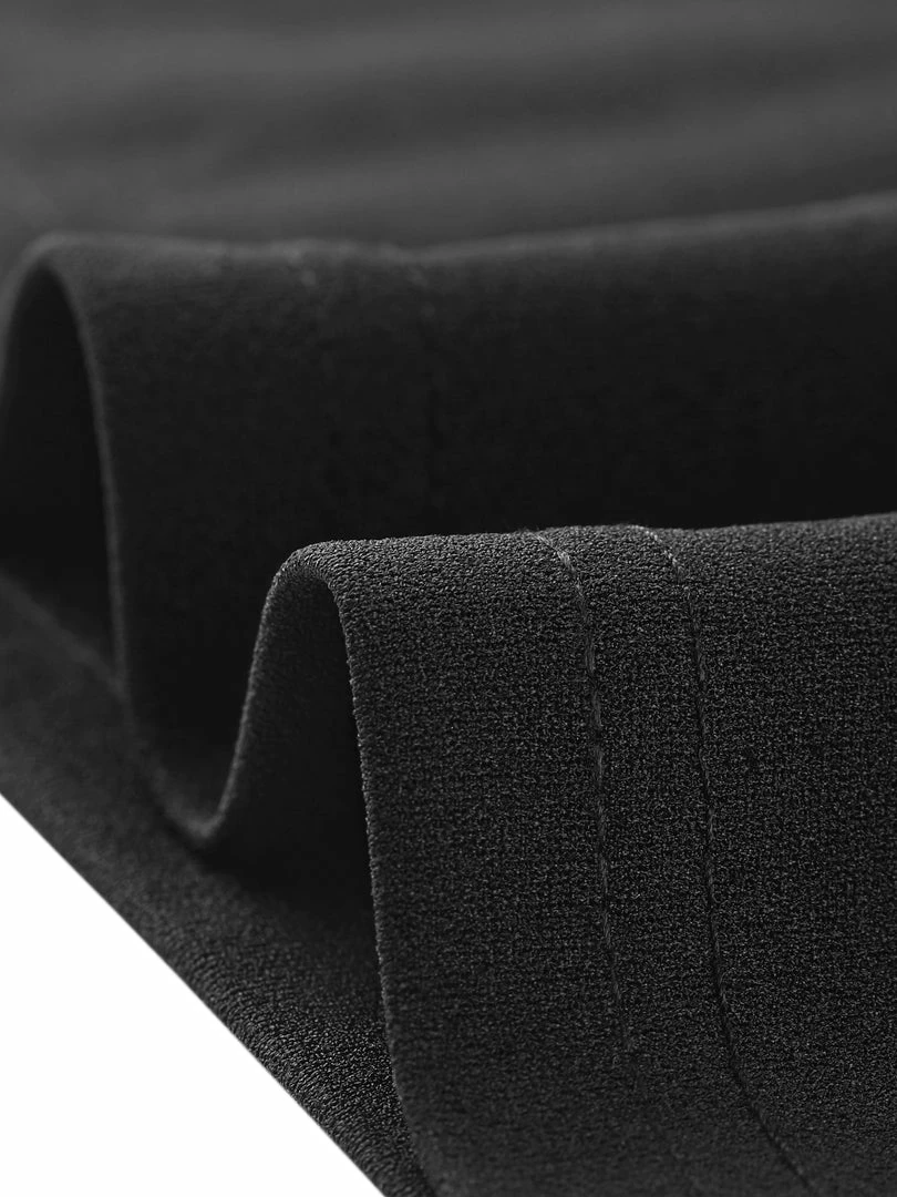 Allegra K Women's Elegant V Neck Scalloped Lace Trim Knit Short Sleeve Dress 9 Allegra K Women's Elegant V Neck Scalloped Lace Trim Knit Short Sleeve Dress