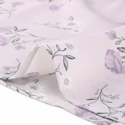 Allegra K Women's Square Neck Puff Short Sleeve Ruched Front Ruffle Floral Blouse Top