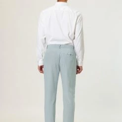 Allegra K Men's Business Chino Solid Color Flat Front Slim Fit Dress Pants 32 Allegra K Men's Business Chino Solid Color Flat Front Slim Fit Dress Pants