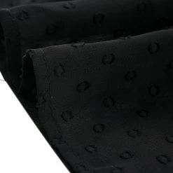 Allegra K Women's Balloon Sleeve Button Up V Neck A-Line Swiss Dots Ruffle Dress 15 Allegra K Women's Balloon Sleeve Button Up V Neck A-Line Swiss Dots Ruffle Dress