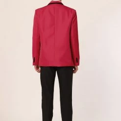 Allegra K Men's Business Slim Fit Blazer Single Breasted One Button Prom Suit Sports Coat 50 Allegra K Men's Business Slim Fit Blazer Single Breasted One Button Prom Suit Sports Coat