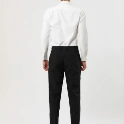 Allegra K Men's Dress Business Pants Classic Fit Flat Front Suit Trousers