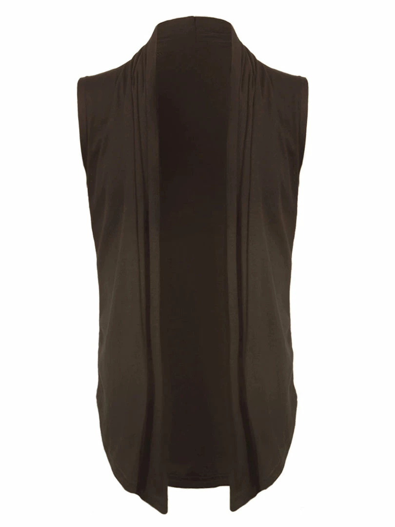 Allegra K Men Casual Open Front Sleeveless Irregular Hem Cardigan Vest With No Button 46 Allegra K Men Casual Open Front Sleeveless Irregular Hem Cardigan Vest With No Button