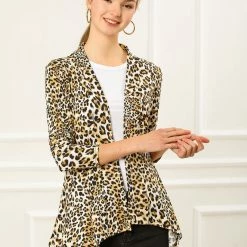 Allegra K Women's Halloween Long Sleeves Open Front Asymmetric Hem Lightweight Cardigan 47 Allegra K Women's Halloween Long Sleeves Open Front Asymmetric Hem Lightweight Cardigan