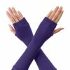 Allegra K 277-T888 Unisex Classic Fashion Stretch Fingerless Arm Warmmer Oversleeve