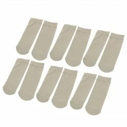 Allegra K 6 Pairs Elastic Ankle High Tights Sheer Socks Stockings For Ladies Accessories