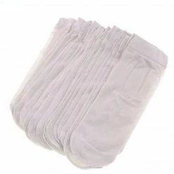 Allegra K 10 Pairs Fitting Stretchy Sheer Socks For Laides