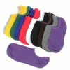 Allegra K Accessories Elastic Cuff Low Cut Design Ankle Socks 10 Pairs