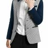 Allegra K Y83 Men Houndstooth Long Sleeve Padded Shoulder Single Breasted Blazer 2 Allegra K Y83 Men Houndstooth Long Sleeve Padded Shoulder Single Breasted Blazer