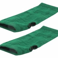 Allegra K Lady Acrylic Fingerless Thumb Hole Fall Wear Gloves Pair