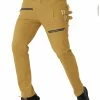 Allegra K HZ150306 Men Casual Slim Fit Pockets Patch Buckle Zipper Gothic Punk Rock Pants