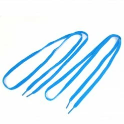 Allegra K Accessories Pair Plastic Tip Flat Shoelaces Shoe Lace String For Sports Shoes Boots Sneakers Skates