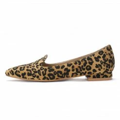 Allegra K Shoes HFP-3 Women Slip On Padded Insole Pointed Toe Loafer Flats